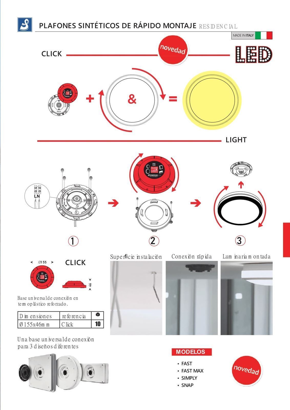 Plafón de techo exterior FAST MAX PLUS 40 - Imagen 3