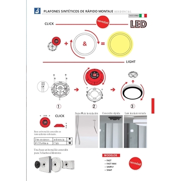 Plafón de techo exterior SNAP PLUS - Imagen 2
