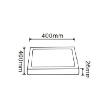 Plafón de techo moderno C 40 - Imagen 2