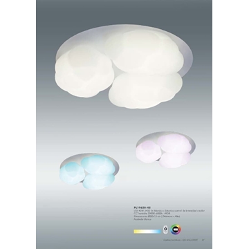 Plafón de techo moderno CLOUD PL45/3 - Imagen 2