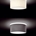 Plafón de techo moderno COMPASS pantalla blanco Perla - Imagen 1