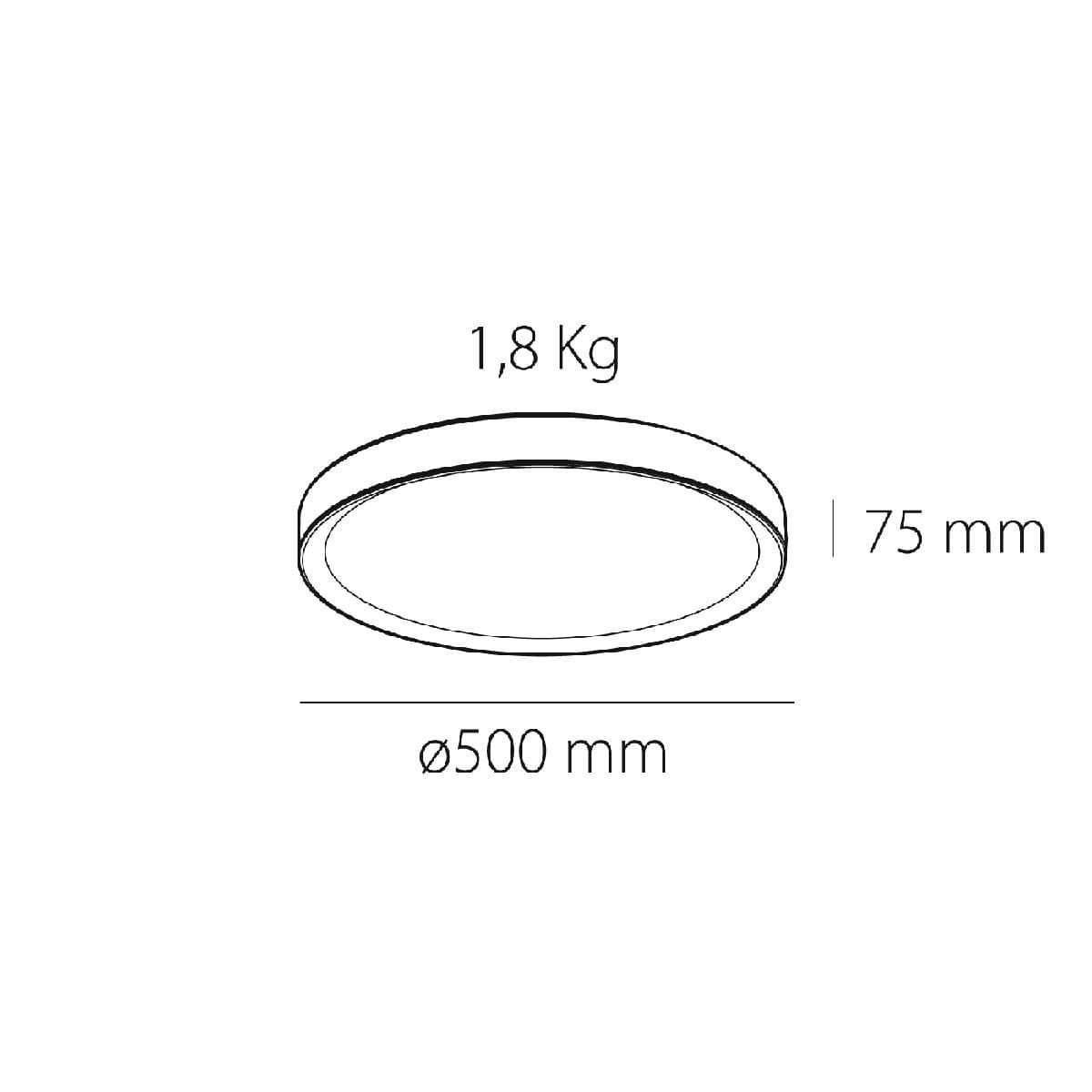 Plafón de techo moderno DEIA - Imagen 3