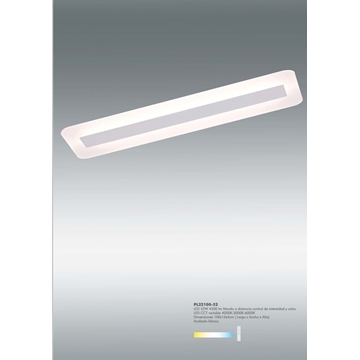 Plafón de techo moderno FLAT 52 - Imagen 1