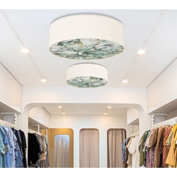 Plafón de techo moderno LEAF Personalizable - Imagen 1