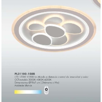 Plafón de techo moderno PETALS 150B - Imagen 1