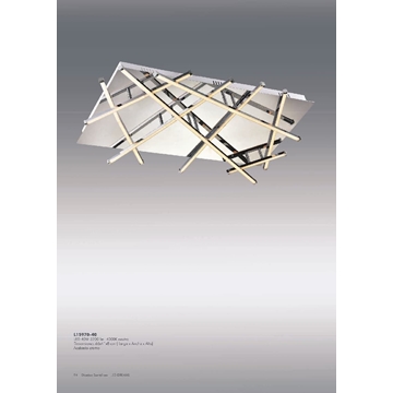 Plafón de techo moderno PULSAR L - Imagen 1