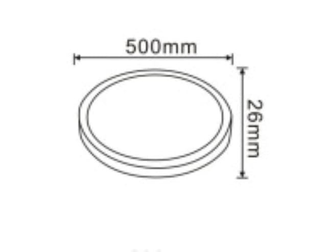 Plafón de techo moderno R 50 - Imagen 3