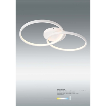 Plafón de techo moderno SATURN 63 - Imagen 1