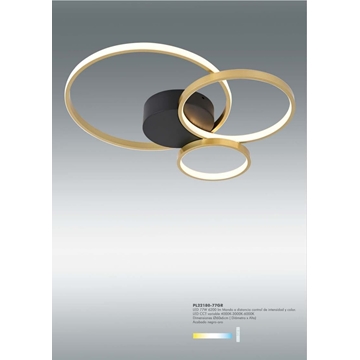 Plafón de techo moderno SATURN 77 - Imagen 1