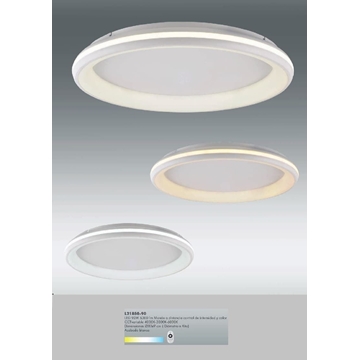 Plafón de techo moderno ZEN II 90 - Imagen 1