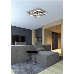 Plafón moderno WARP 40 - Imagen 1