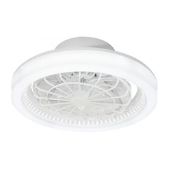 Plafón ventilador de techo moderno RAMSES c/ motor rotativo - Imagen 1