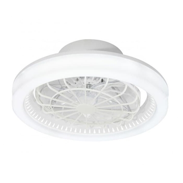 Plafón ventilador de techo moderno RAMSES c/ motor rotativo - Imagen 1