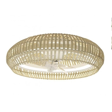 Plafón ventilador de techo moderno RAMSES c/ motor rotativo - Imagen 1