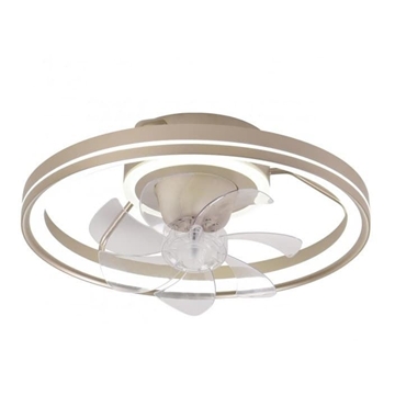 Plafón ventilador de techo moderno TOM c/ motor rotativo - Imagen 2