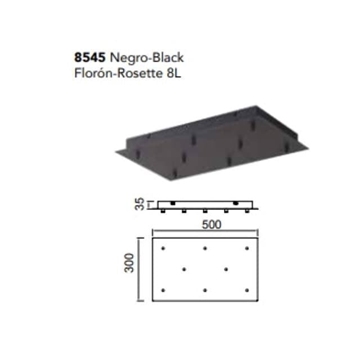 Regleta 8 luces TONIC - Imagen 1