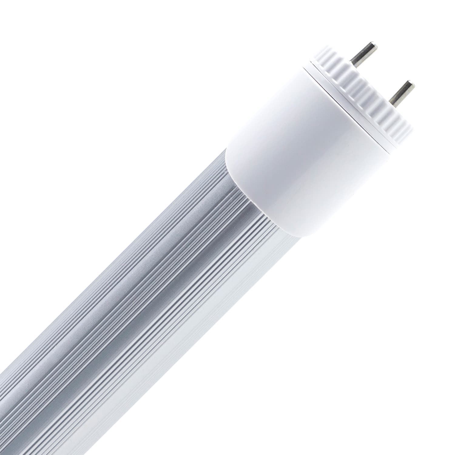 Tubo T8 de led 1200mm difusor de aluminio - Imagen 2