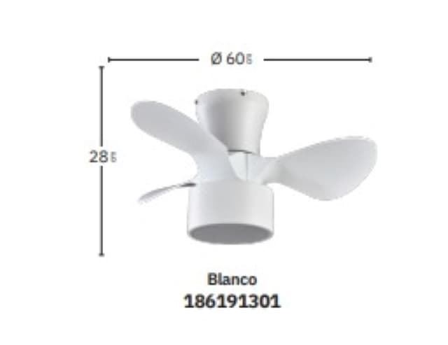Ventilador de techo 3 Aspas KOS - Imagen 5