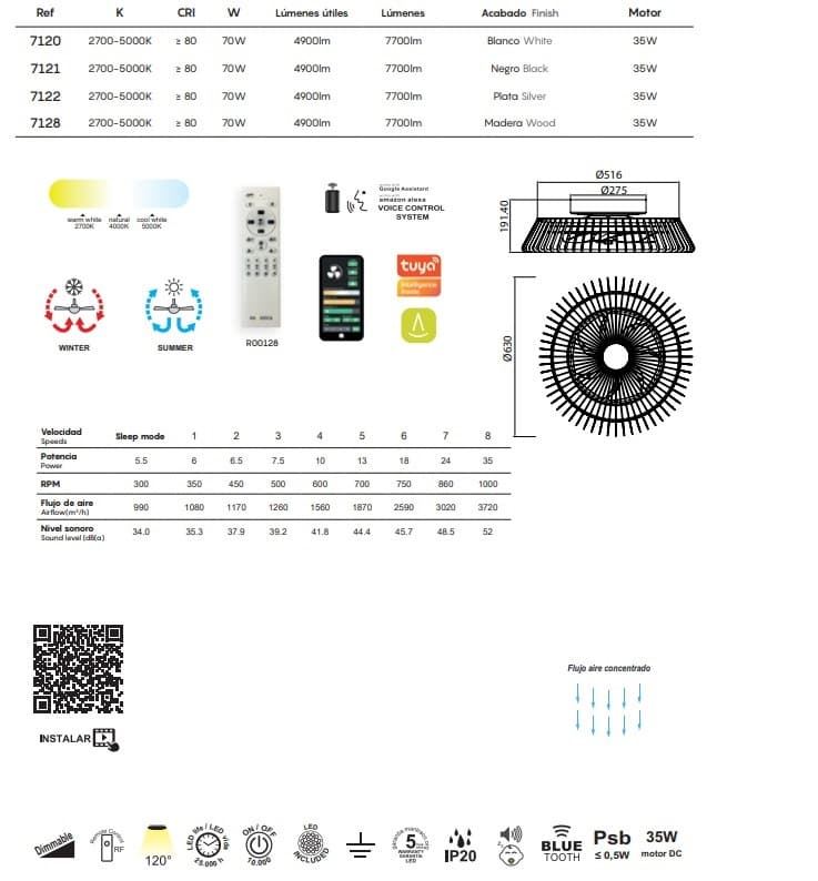 Ventilador de techo HIMALAYA - Imagen 6