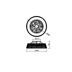 Ventilador de techo INDONESIA MINI - Imagen 2