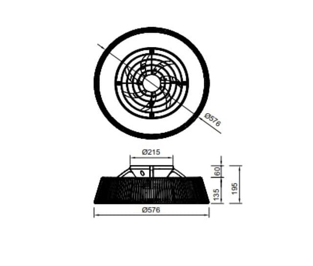 Ventilador de techo POLINESIA NAUTICA MINI - Imagen 2