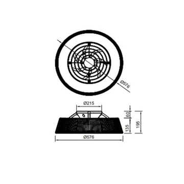 Ventilador de techo POLINESIA NAUTICA MINI - Imagen 2