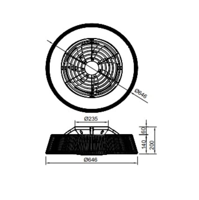 Ventilador de techo POLINESIA NAUTICA - Imagen 2