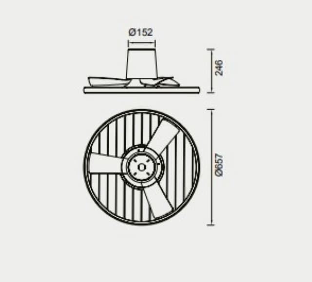 Ventilador de techo SOHO - Imagen 4