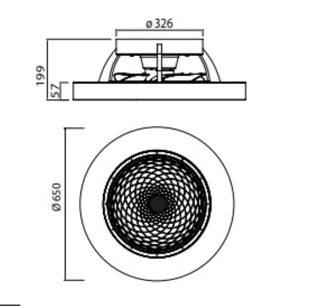 Ventilador de techo TÍBET - Imagen 5