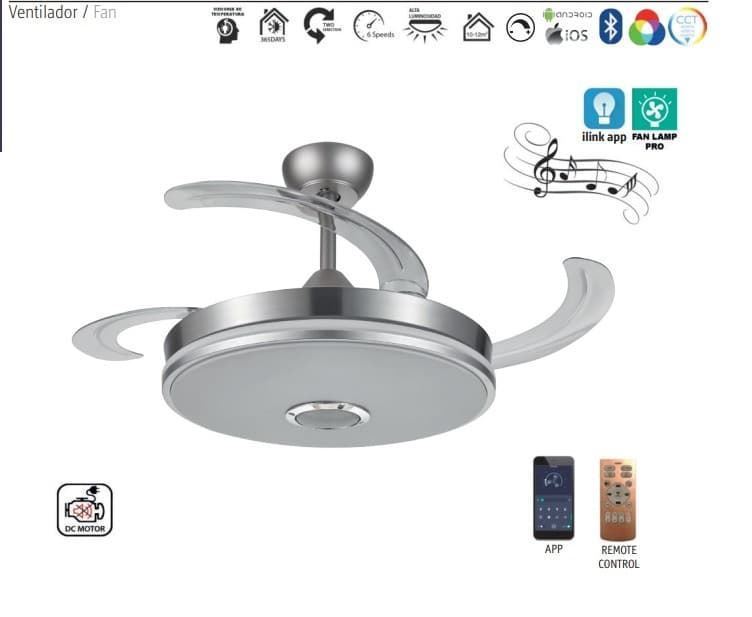 Ventilador de techo VERONA BLUETOOTH MUSIC - Imagen 2