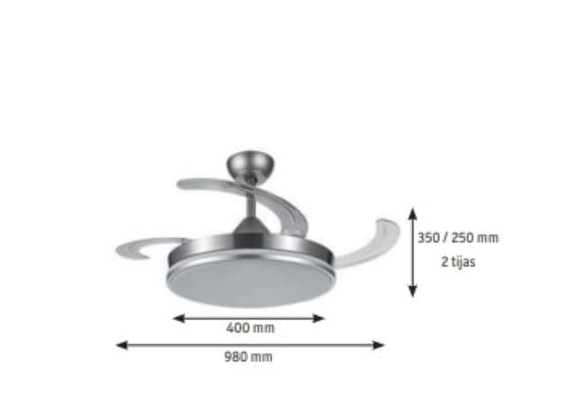 Ventilador de techo VERONA MINI - Imagen 3