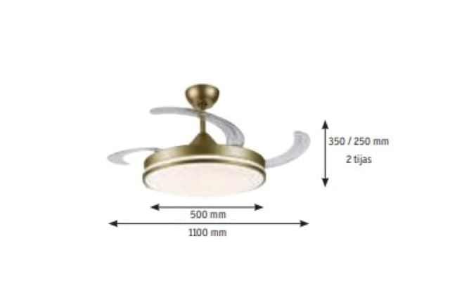 Ventilador de techo VERONA - Imagen 3